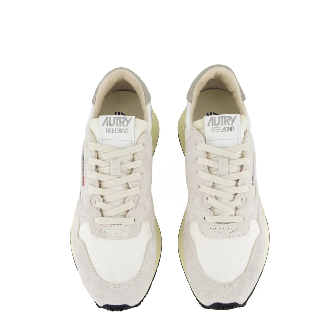 Autry Reelwind Low Sneakers Nylon / Suede White / Natural