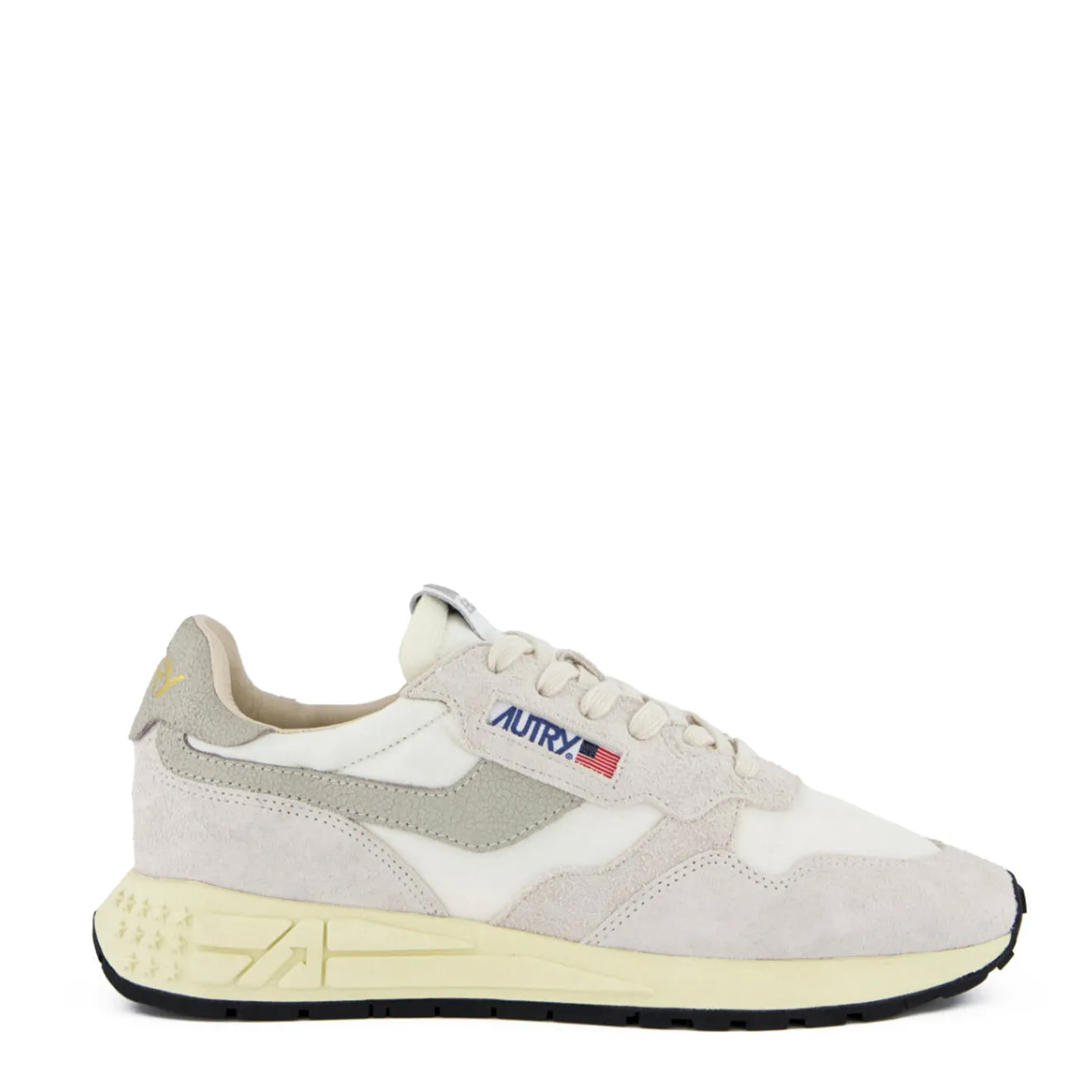 Autry Reelwind Low Sneakers Nylon / Suede White / Natural