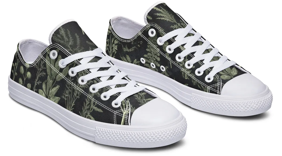 Autumn Memoir Low Tops - Classic Premium Canvas Shoes with Comfortable and Durable Soles