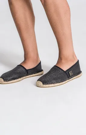 Black GK Artisan Espadrilles