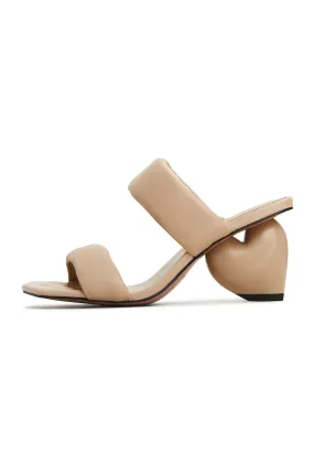 Block Heeled Sandals Isla - Beige