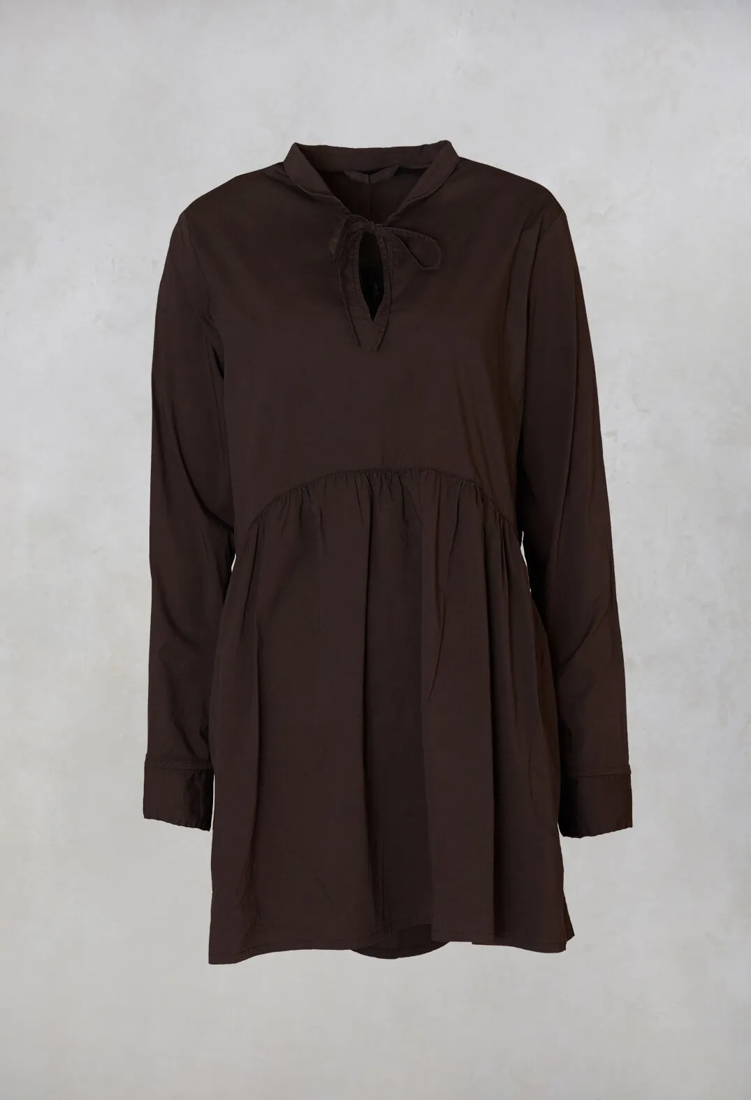 Blouse Hikari in Brown