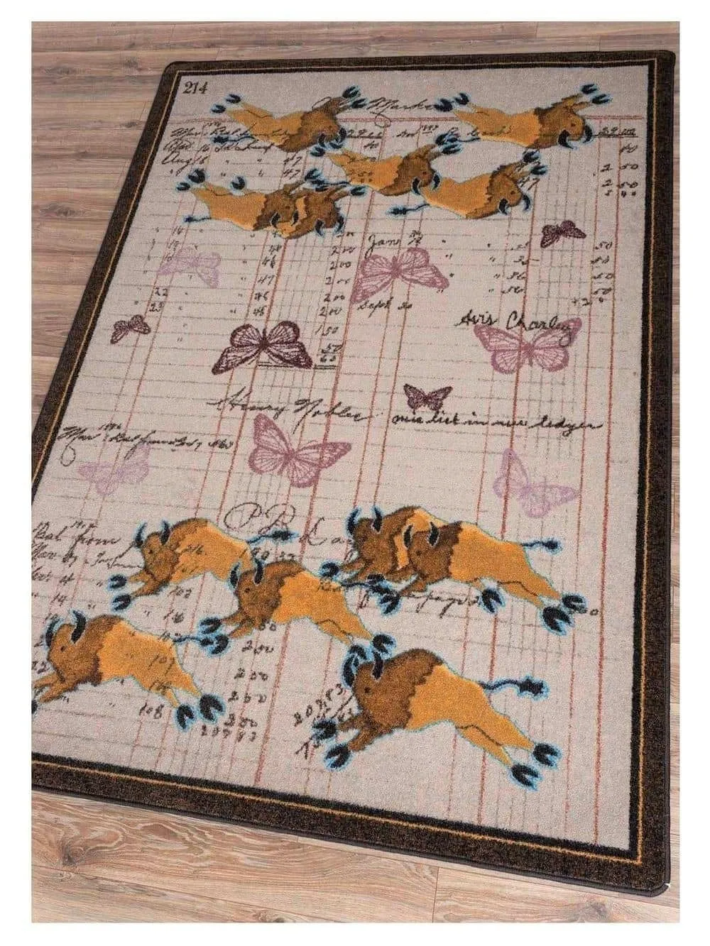 Buffalo Run Rugs by Avis Charley