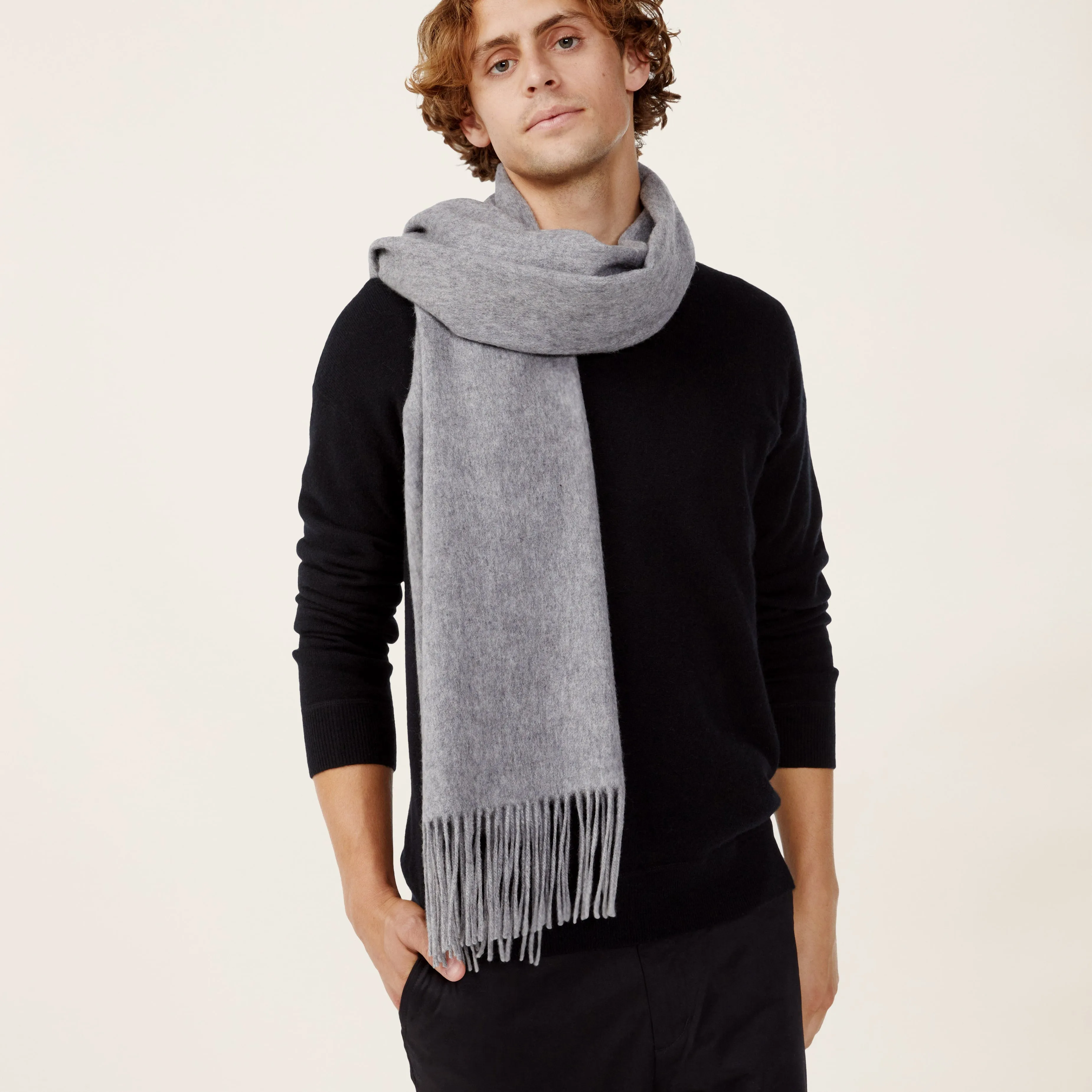 Cleo Oversized Cashmere Scarf