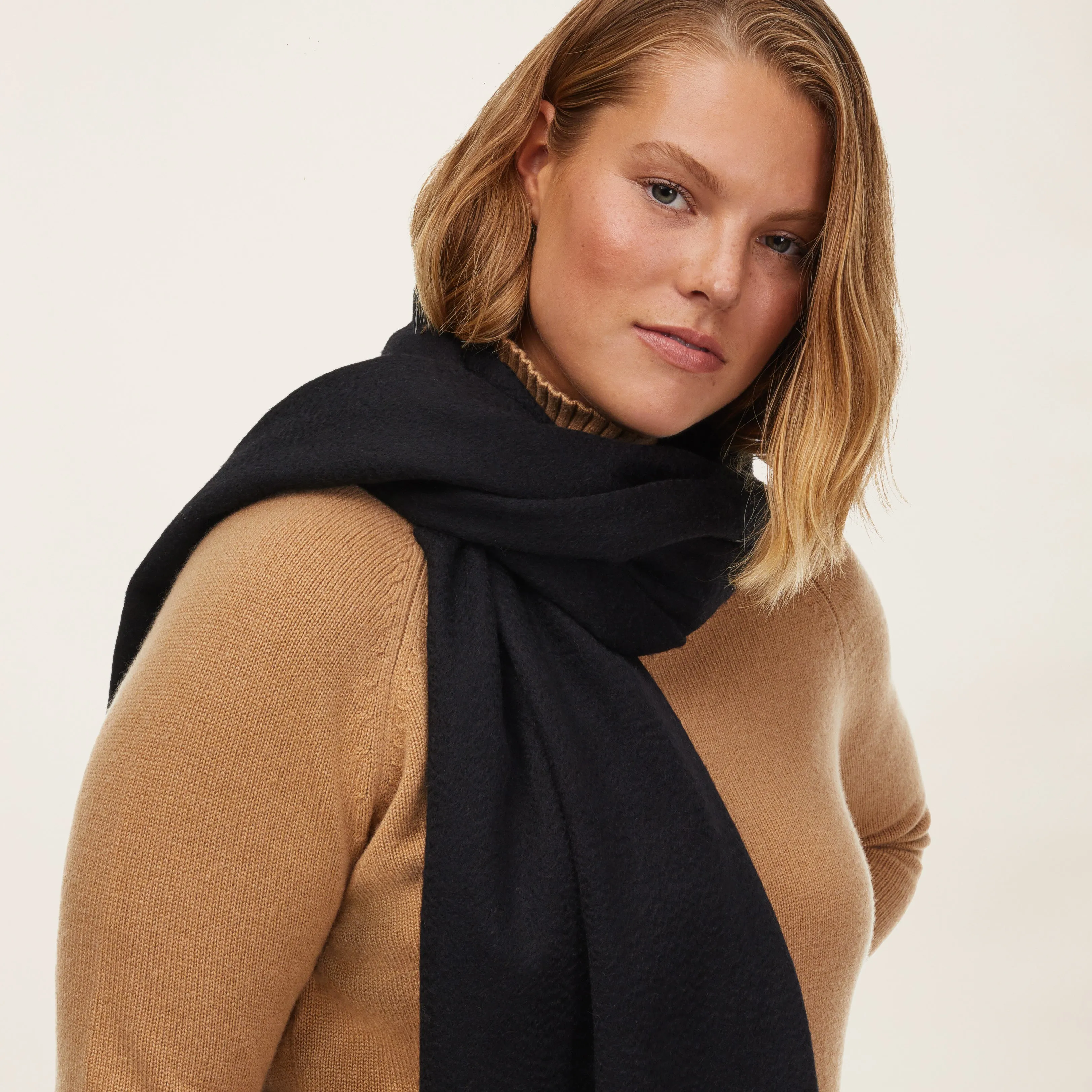 Cleo Oversized Cashmere Scarf