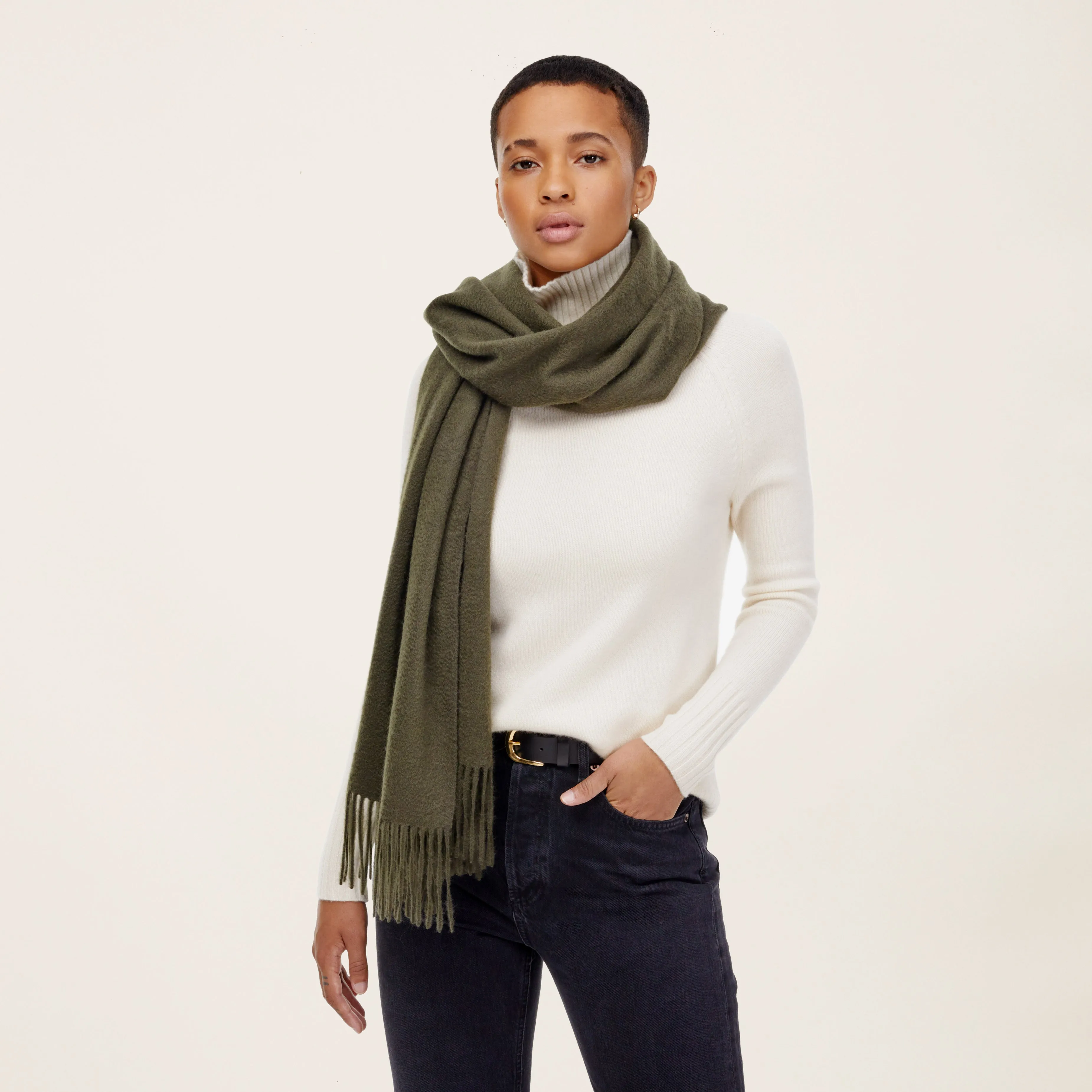 Cleo Oversized Cashmere Scarf