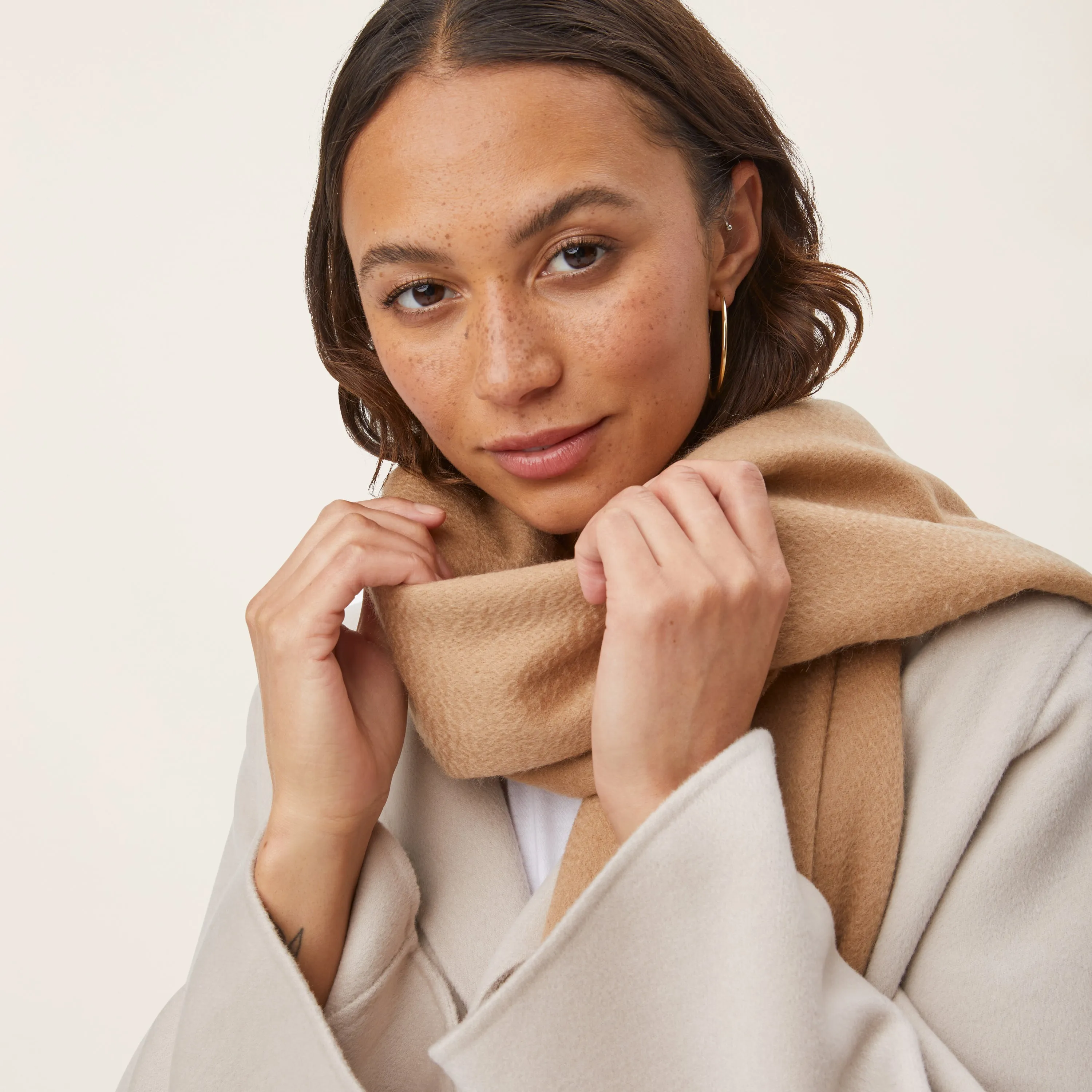 Cleo Oversized Cashmere Scarf