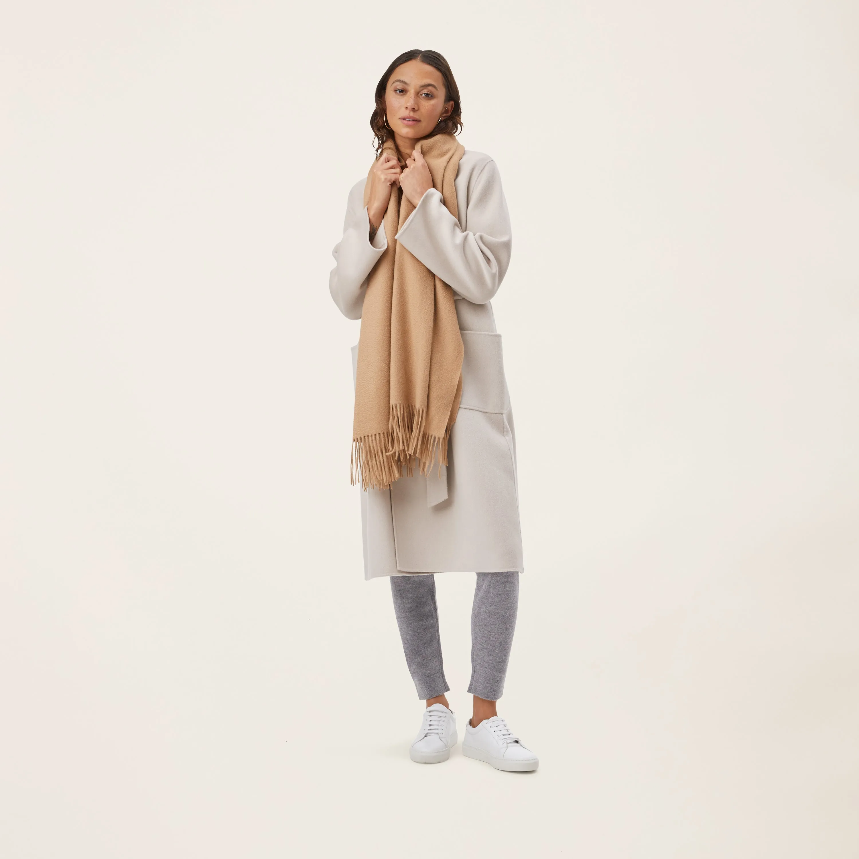 Cleo Oversized Cashmere Scarf