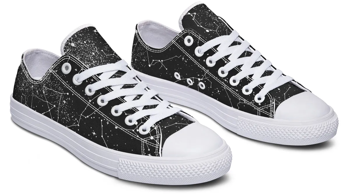 Constellation Low Tops - Classic Premium Canvas Shoes with Comfortable and Durable Soles