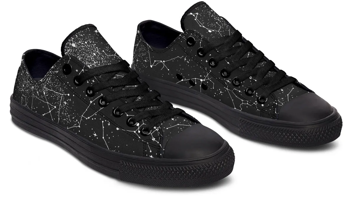 Constellation Low Tops - Classic Premium Canvas Shoes with Comfortable and Durable Soles