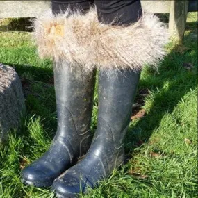 Coyote Boot Cuffs