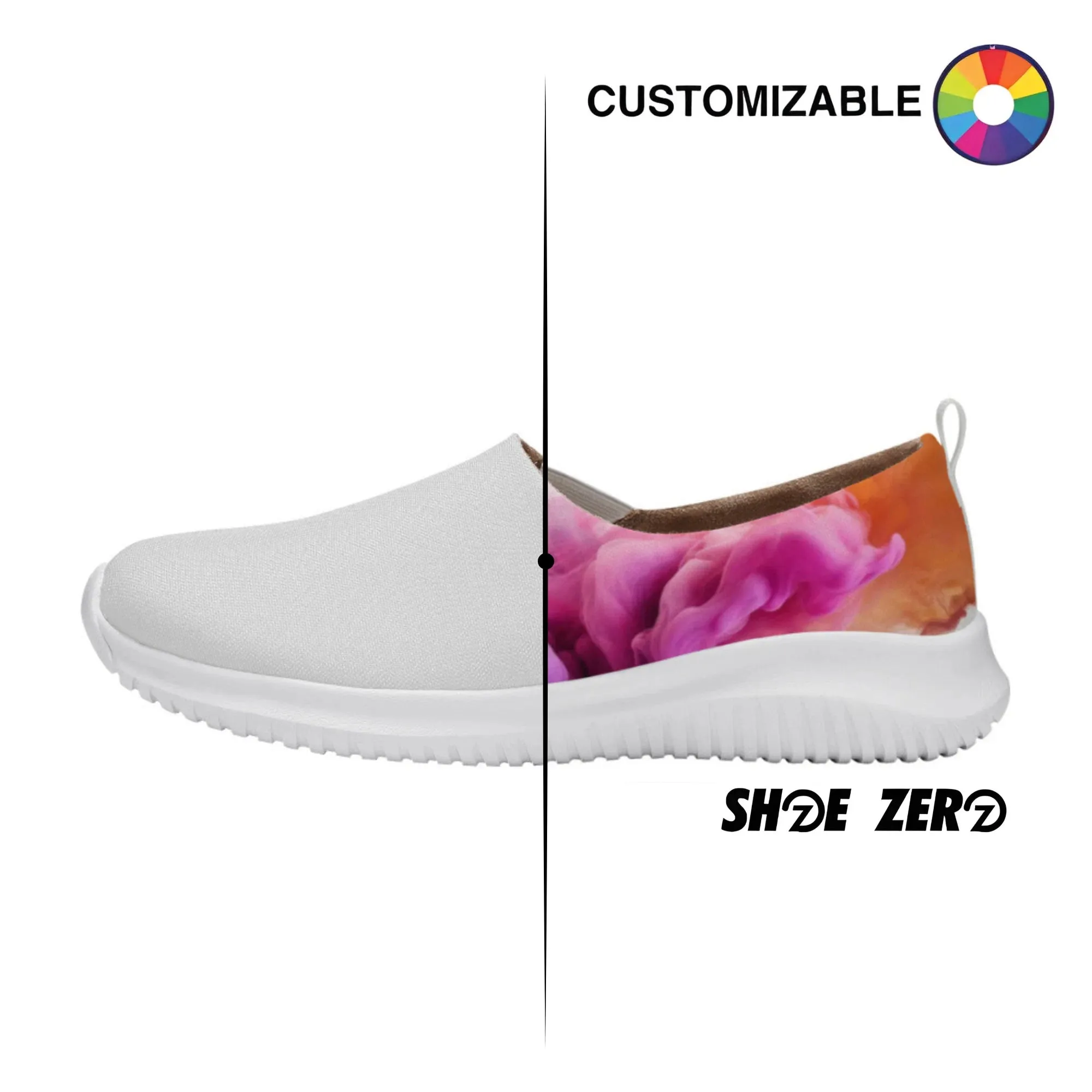 Customizable Nursing Slip On Shoes