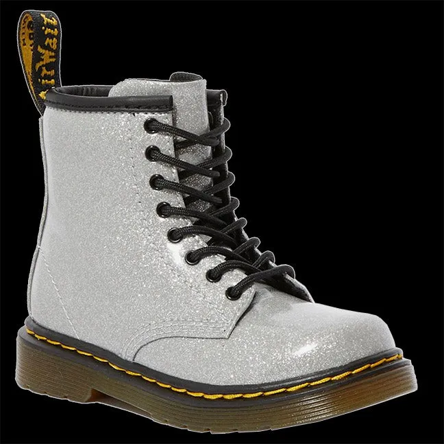 Dr Martens - TODDLER 1460 WHITE GLITTER