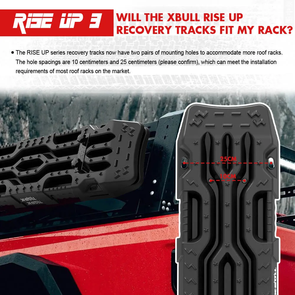 Durable 12T 4X4 Recovery Tracks - Sand, Snow, Mud | X-BULL