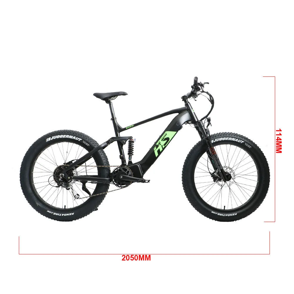 EUNORAU FAT-HS 48V/14Ah 1000W Fat Tire Electric Mountain Bike