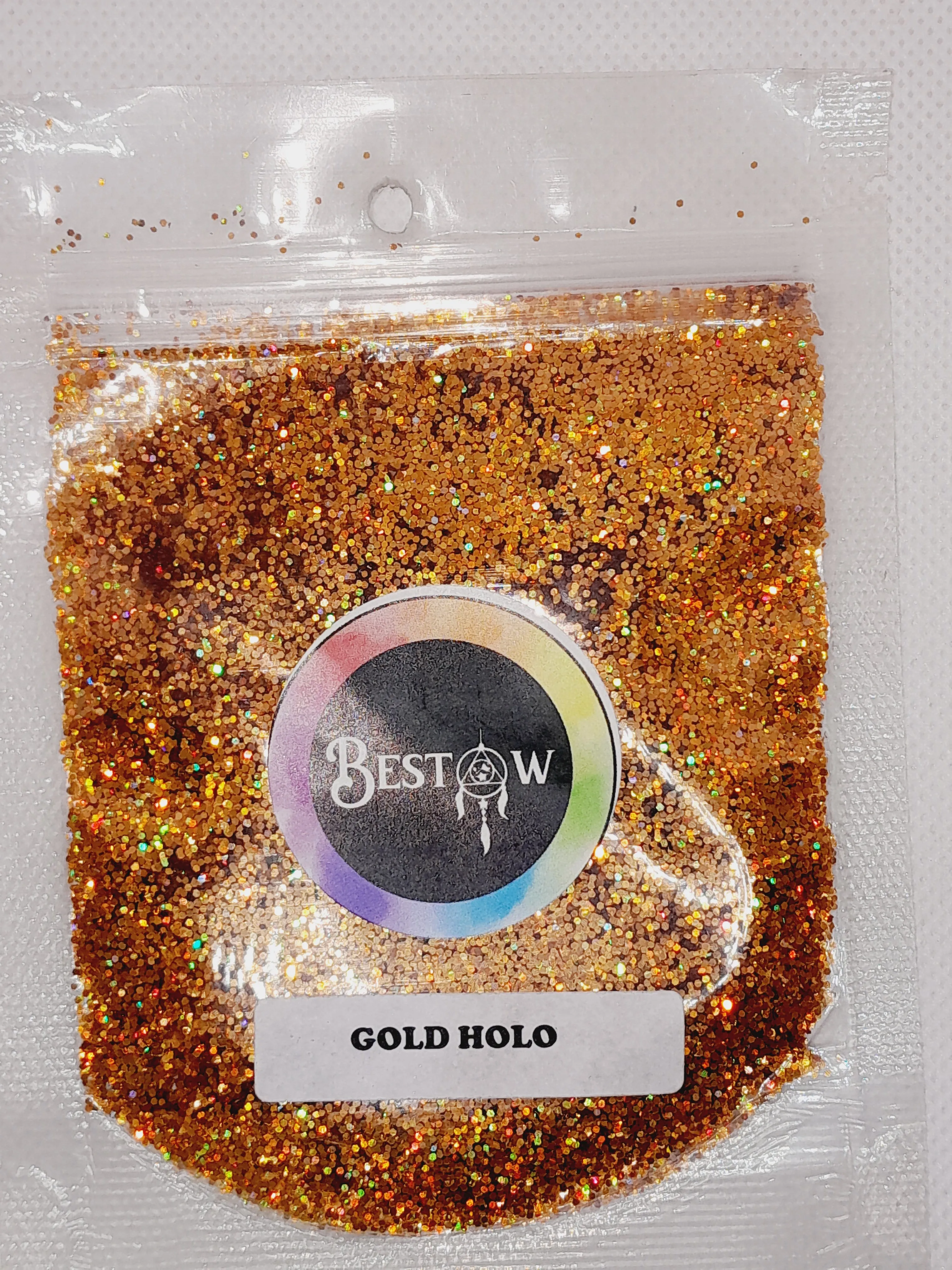 Golden Holo Glitter - 20gms