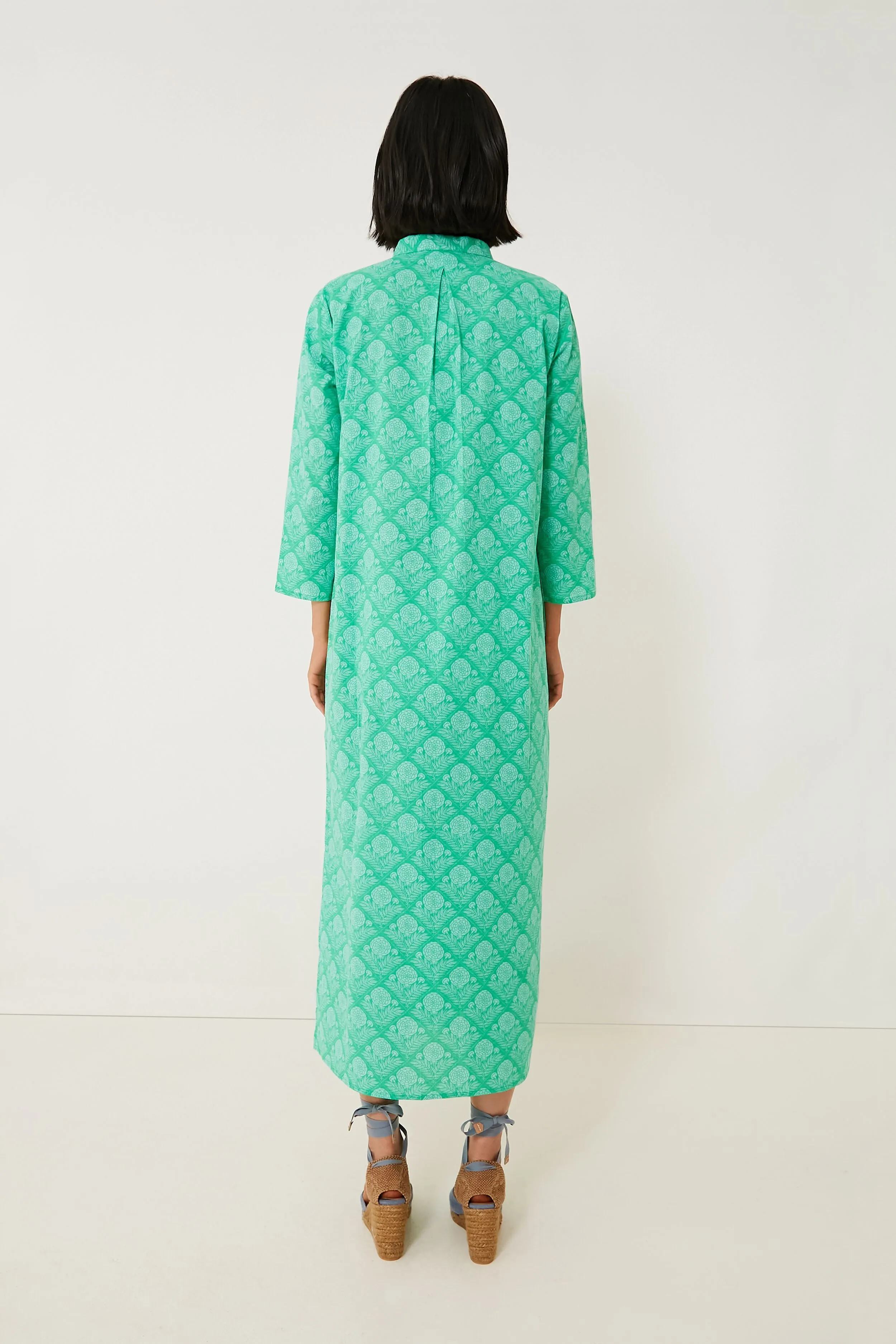 Green Lauren Clorinda Long Kurta