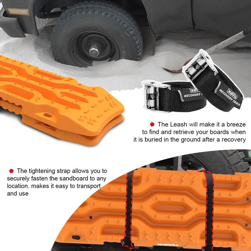 Heavy-Duty 4X4 Recovery Tracks for Sand, Mud, Snow - XBULL RISEUP