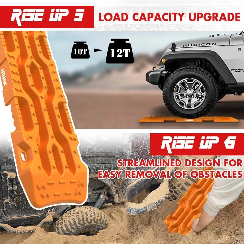 Heavy-Duty 4X4 Recovery Tracks for Sand, Mud, Snow - XBULL RISEUP