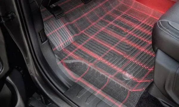 Huskey Weatherbeater Black Cargo Liner with 3rd Row Seats 2024-2014 Toyota 4Runner (25741)