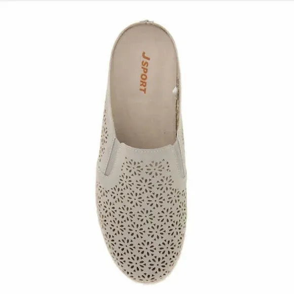 Jsport Floral Mule Easy Slip Comfy Women's Slip On Shoes