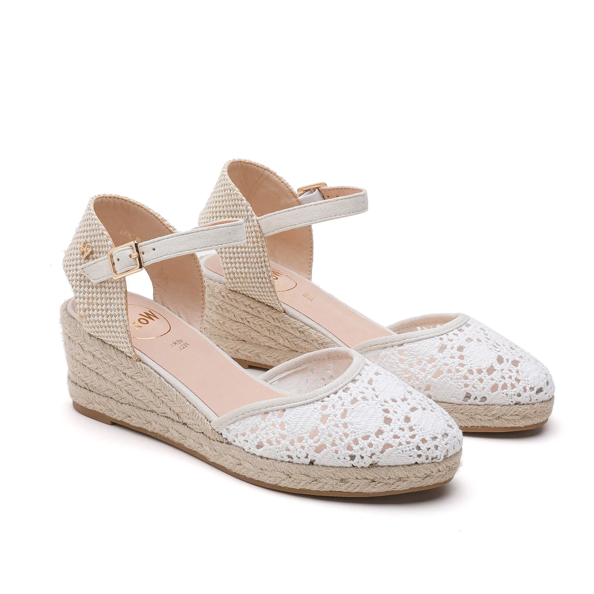 Kelly White Espadrilles