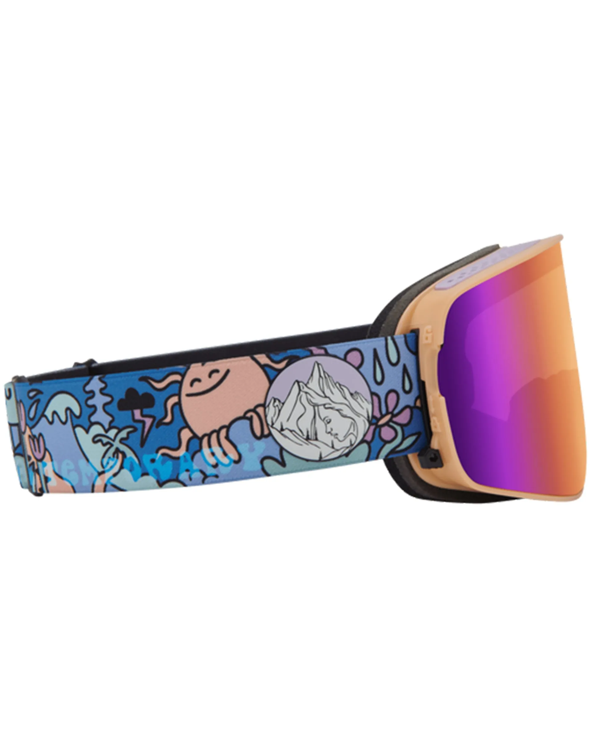 Kimmy Fasani NFX2 with Bonus Lens Snow Goggles