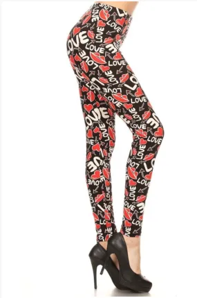 L-O-V-E Print Legging