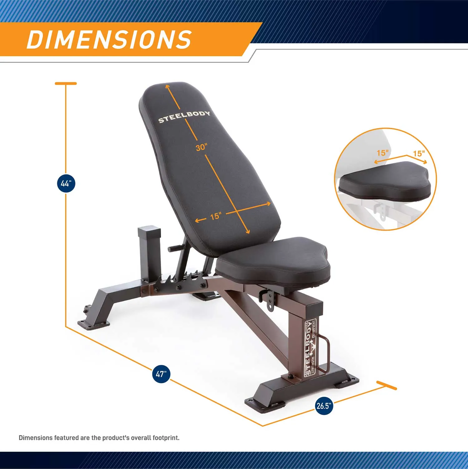 Marcy Utility Bench | SteelBody STB-10105