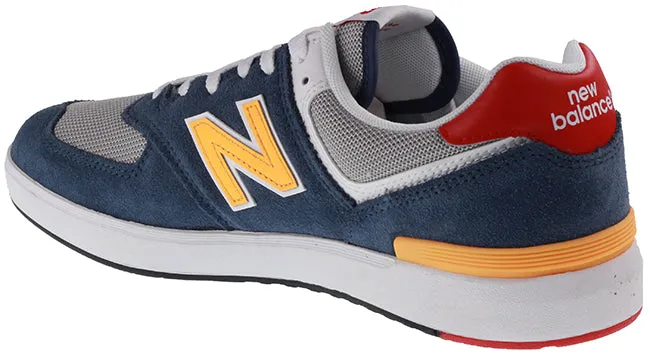 New Balance Trainers Mens Court 574 Grey Yellow