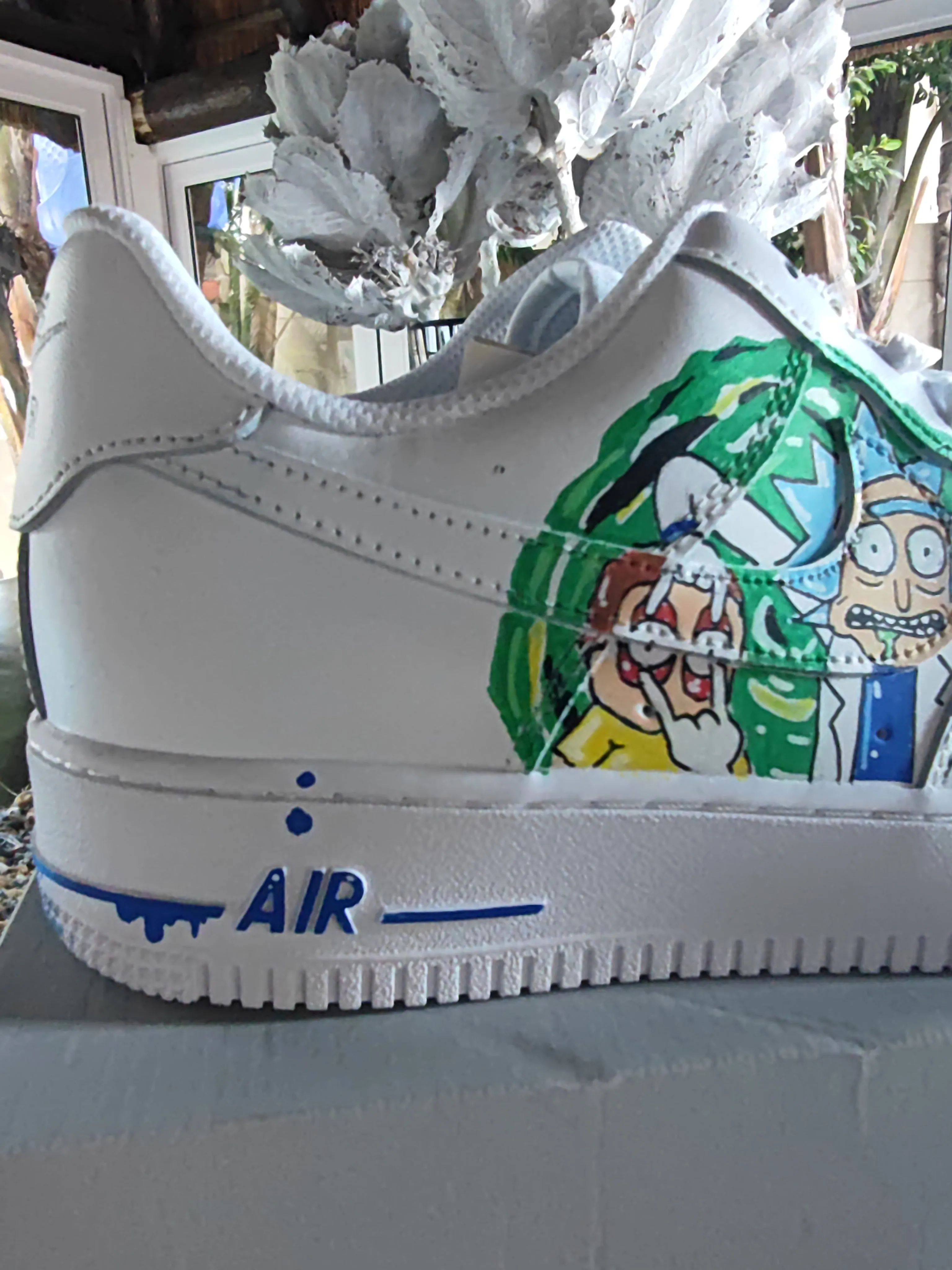 NEW*  Pre-Order * Custom Made Rick And Morty Sneakers