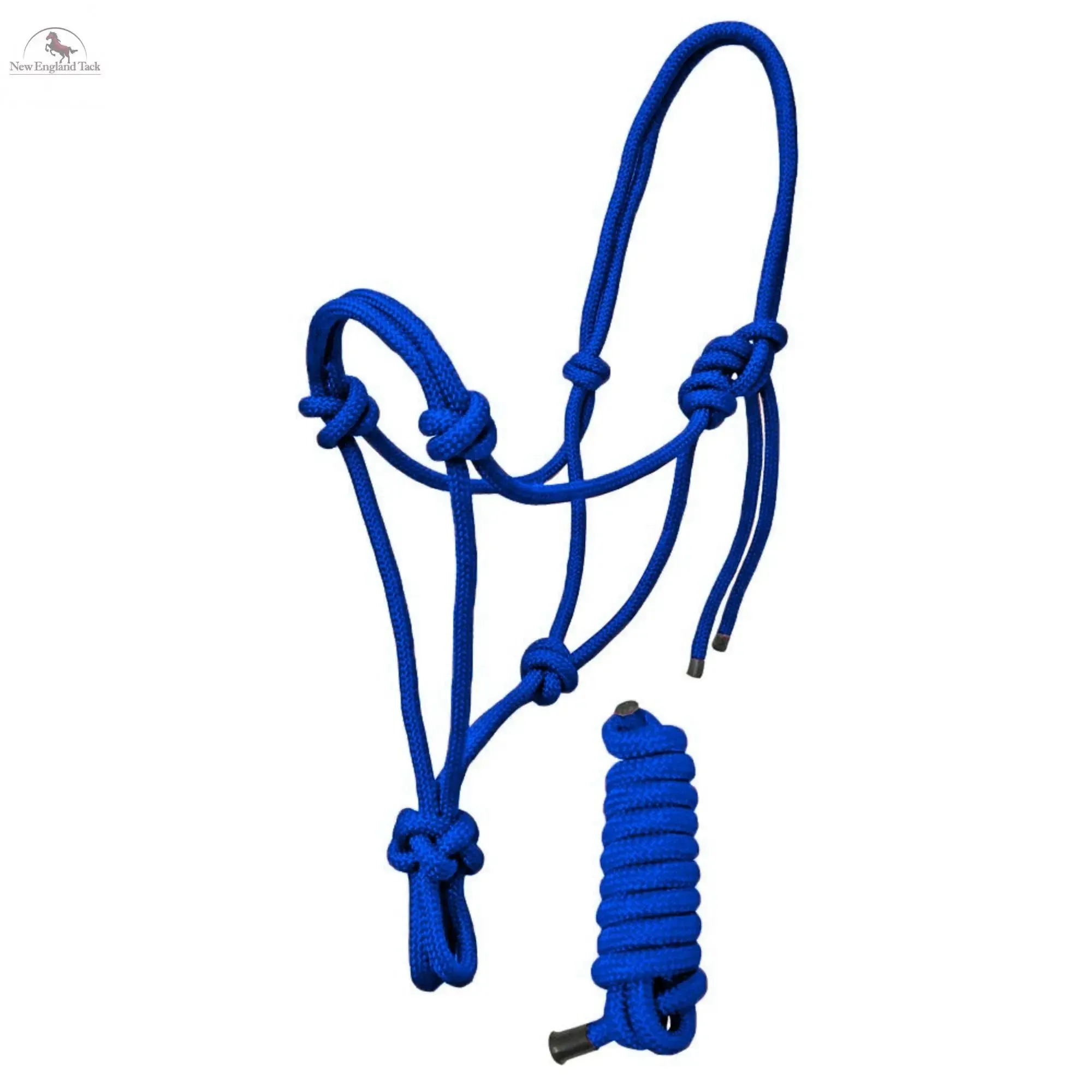 Nylon Adjustable Rope Halter with 6Ft Lead