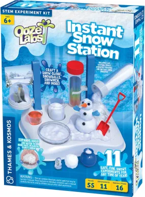 Ooze Labs Instant Snow Station Science Kit