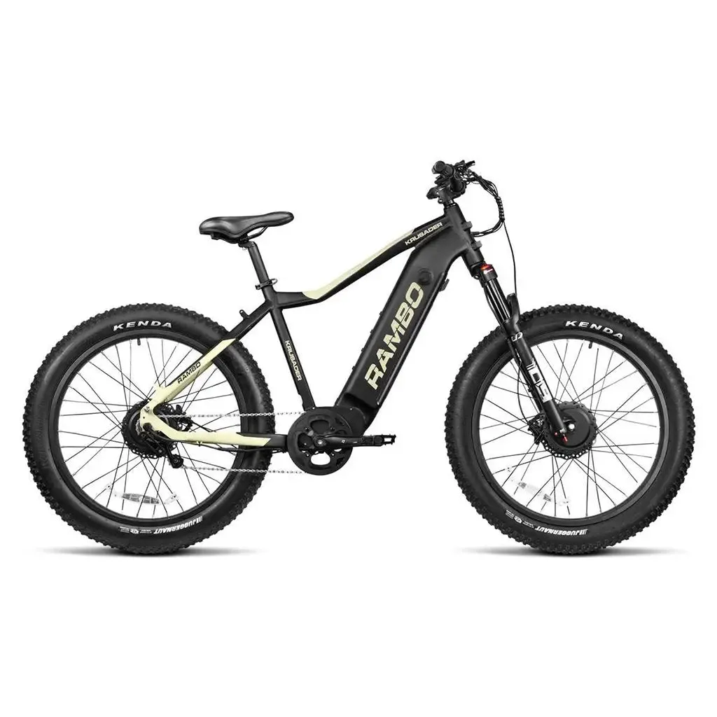 RAMBO Krusader 500W 48V AWD Dual Motor Full Suspension Electric Bike