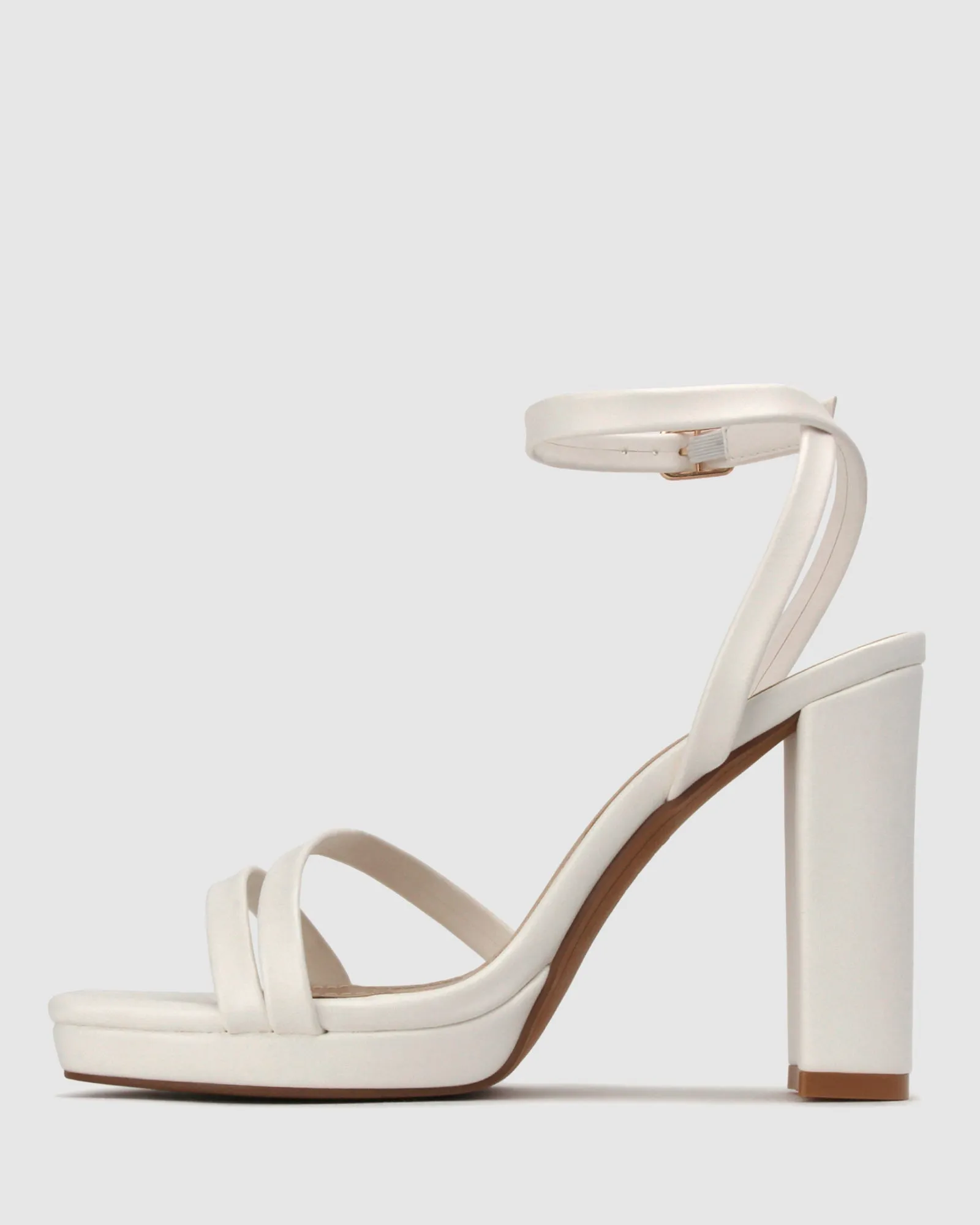 RAPUNZEL Platform Block Heel Sandals