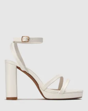 RAPUNZEL Platform Block Heel Sandals