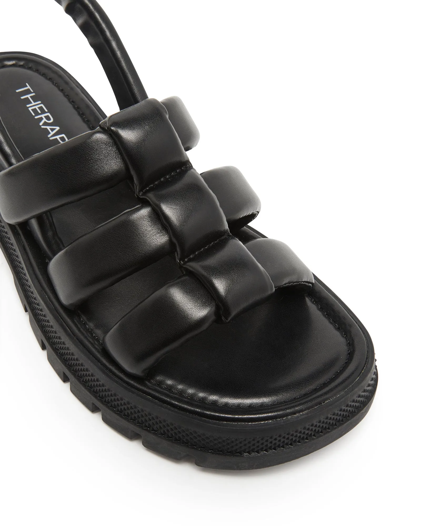 Rilee Sandal Black Smooth