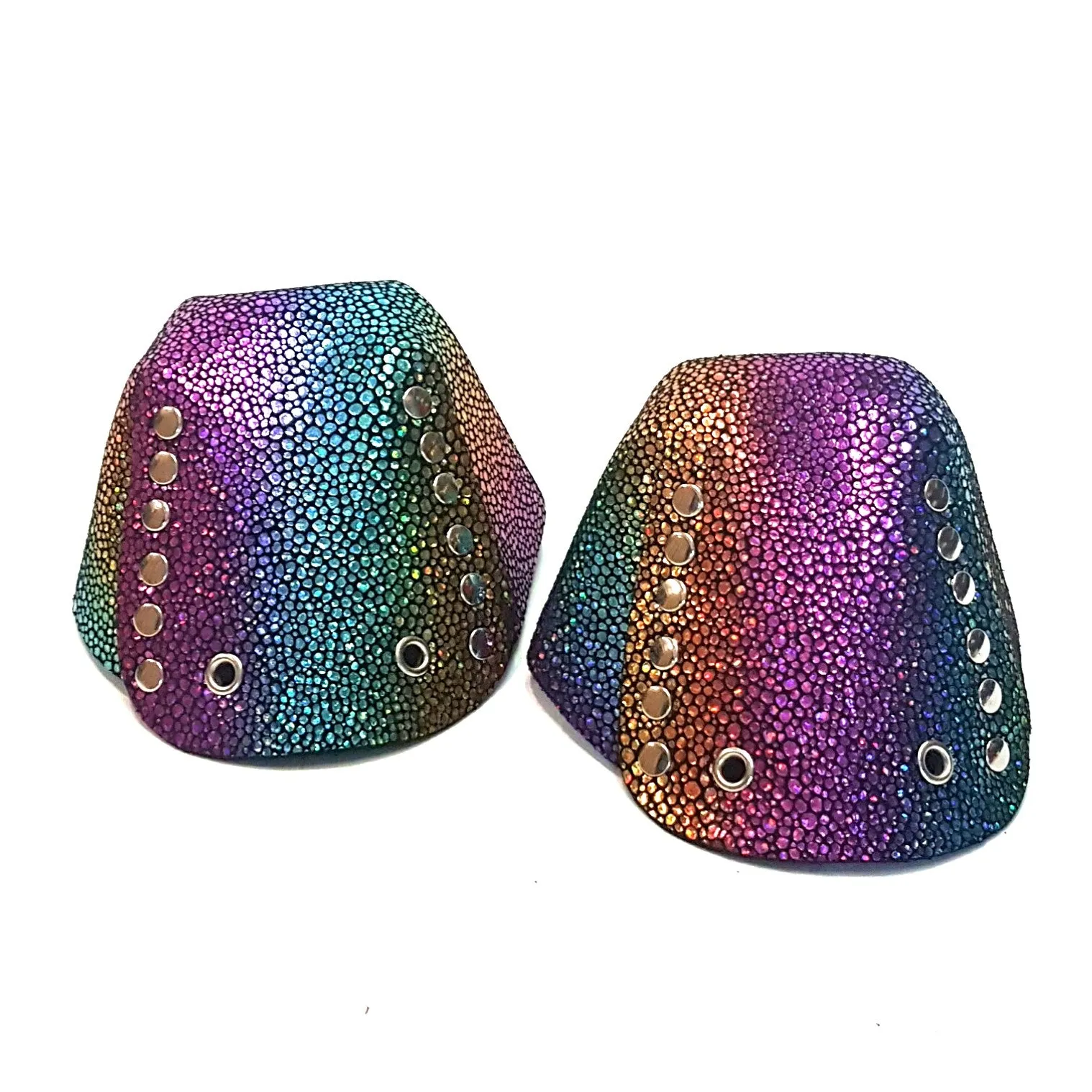 Rollerstuff Rainbow Metallic Toe Caps