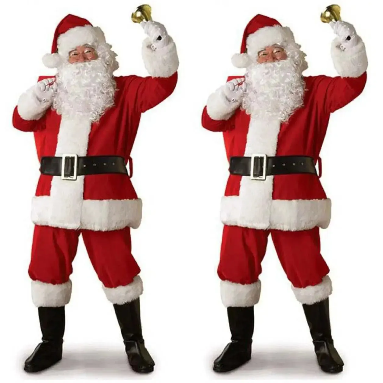 Santa Claus Suit Costume Party 7 pcs