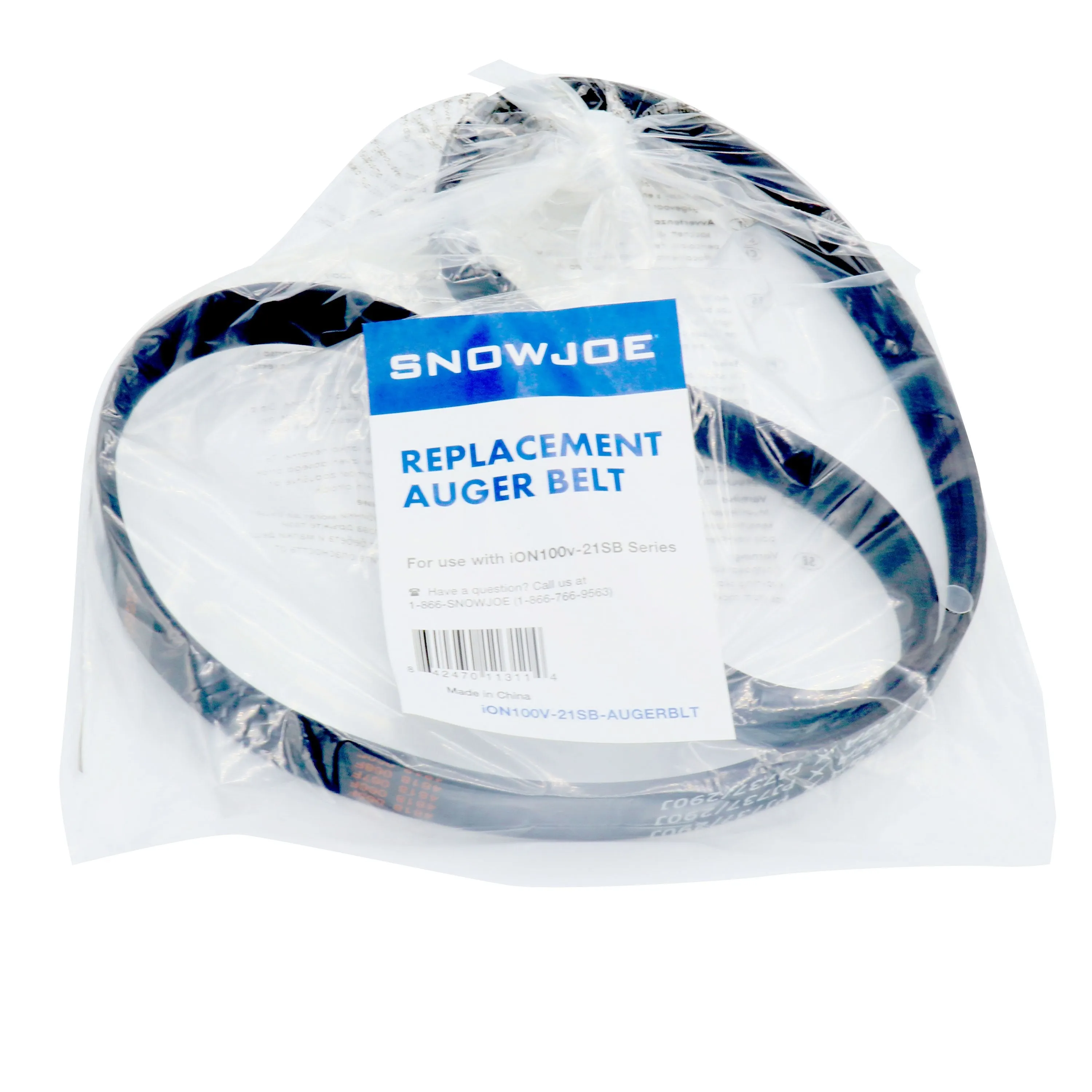 Snow Joe ION100V-21SB-AUGERBLT Auger Belt for ION100V-21SB