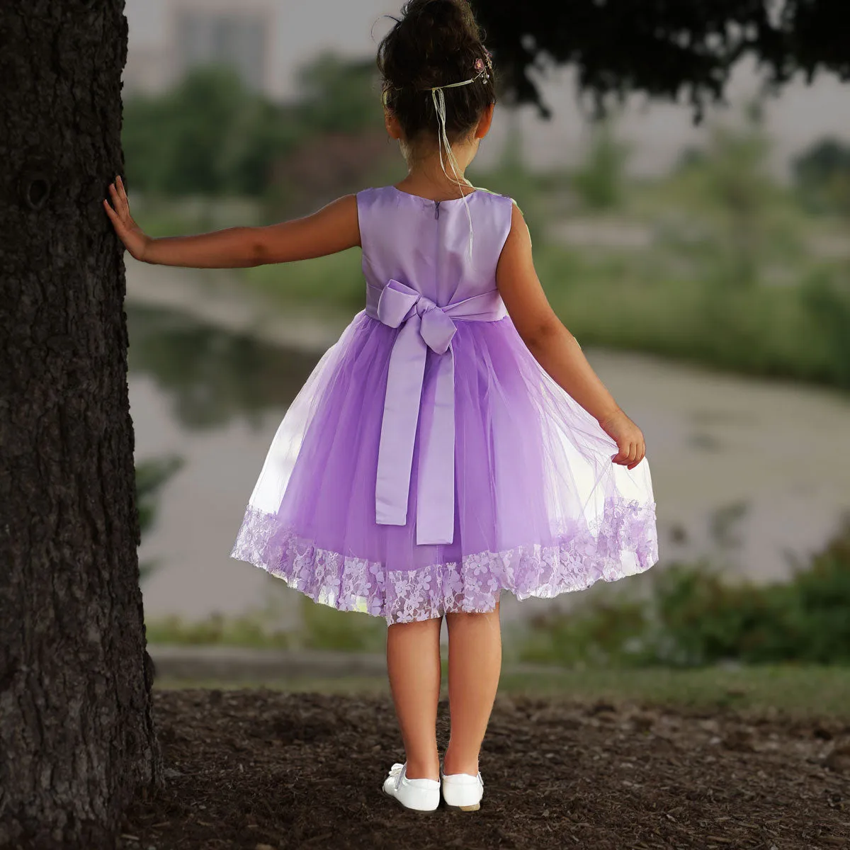 Victoria Dress - Lavender