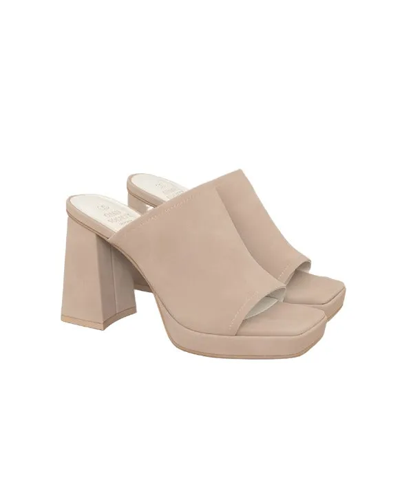 Vivienne - Slip On Platform Heels